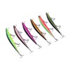 6PCS Minnow Fishing Lure Long Throw Floating Artificial Hard Bait