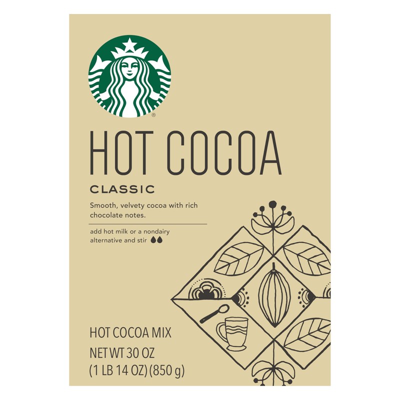 Starbucks Classic Hot Cocoa, 30 Ounce (Pack of 2)