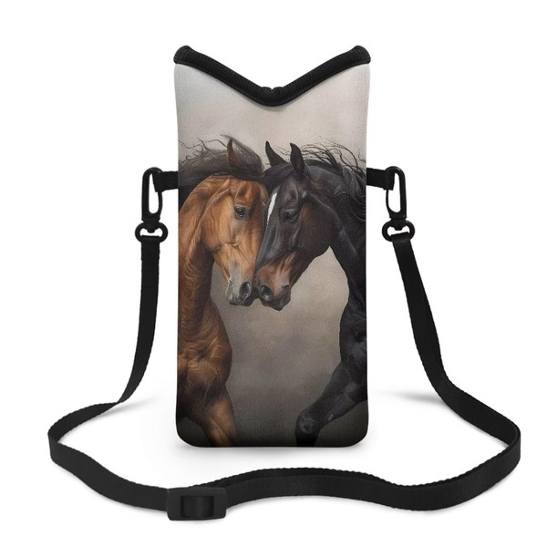 Txsniver Neoprene Cellphone Sleeve Pouch Waterproof Phone Bag with Adjustable