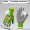 HIYZI 6 Pairs Kids Gardening Gloves Children Yard Work Glove