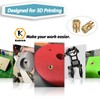 Kadrick 520Pcs M2 M3 M4 M5 Threaded Inserts Assortment Kit