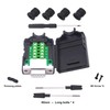 YARCHONN DB9 Female Solderless Connector Breakout Board RS232 D-SUB 9