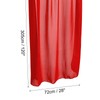 sourcing map 10Ft Chiffon Table Runner, 28 x 120 Inch