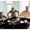 nuveti 24/31/39/47/55 inch Square Foldable 6-Player Texas Poker Card Tabletop