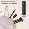 Falliny Retractable Kabuki Makeup Brush, Travel Face Blush Brush, Portable