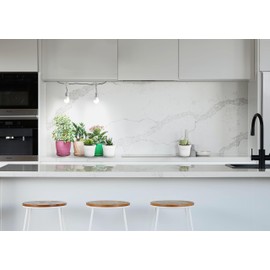 Miracle LED Kitchen Gardener Designer Line Indoor Grow Kit - Includes 2 Absolute Daylight Full Spectrum 100W Replacement Grow Bulbs & 1 2-Socket Cord Fixture with Sproutmatic Timer (8-Pack)