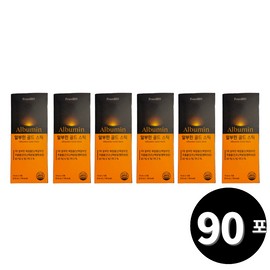 Living Factory H Partner From Bio Albumin Gold Stick Drinkable 99% Egg White Albumin 15 sachets, 6 packs / 프롬바이오 알부민 골드 스틱 마시는 99% 난백알부민 15포, 6개