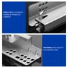 LONTAN 15 Inch Undermount Soft Close Drawer Slides 3D Locking