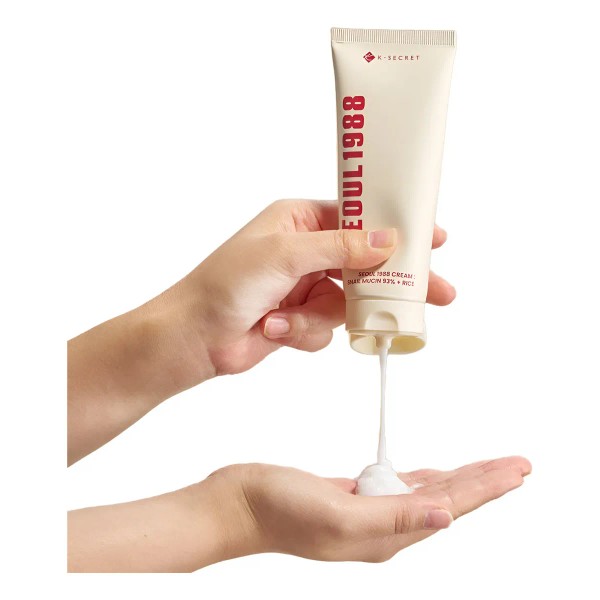 Ksecret Seoul 1988 Cream : Snail Mucin 93% + Rice