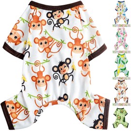 Dog Pajamas for Small Chihuahua Yorkie Teacup, Puppy Pjs Soft Pet Clothes Cat Shirts Outfit