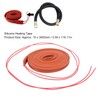 Silicone Heating Tape Belt Waterproof Flexible Automatic Control 120W for