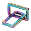 10Pcs Ring Buckle Sturdy Durable Adjustable Hardware Metal Buckle for