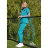 Dagacci Medical Uniform Unisex 4-Way Stretch Scrubs Set Medical Scrubs