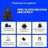 ASUS ROG Slash BD3700 Multi-use Drawstring Bag with Zinc Alloy