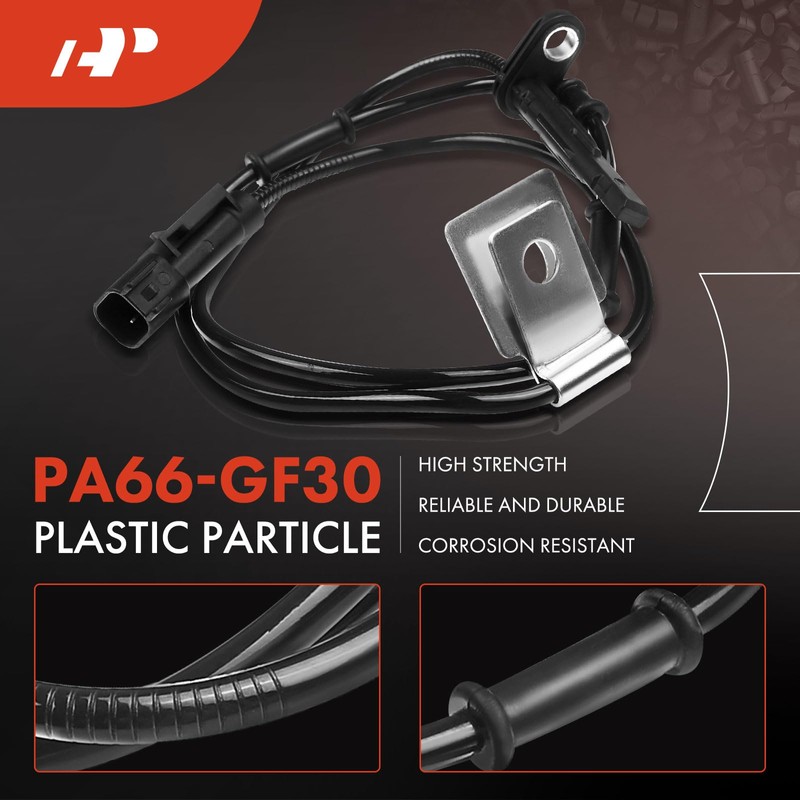 A-Premium Sensor de velocidad de rueda delantera izquierda ABS compatible