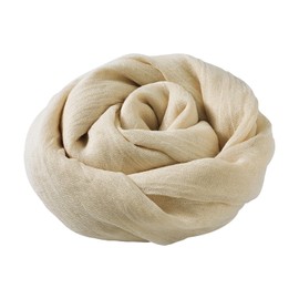 [Ttoitv] Gauze Scarf, Large Scarf, Summer, Cotton, Cotton, [Cool, Thin, Plain, Fluffy] UV Protection, UV Protection, Sunburn Protection, Cooling Protection, Lightweight, Stylish, Shawl, Washable,