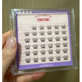 See details Coringo Eyelashes Coringo Tap No Glue Self Eyelashes (No Glue Blossom Light) / 코링코속눈썹 코링코 톡톡하라 노글루 셀프 속눈썹 (노글루 블라썸 라이트)