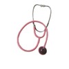 Flat Head Stethoscope Nurse Stethoscope in Pink Lightweight and Economical Single Head