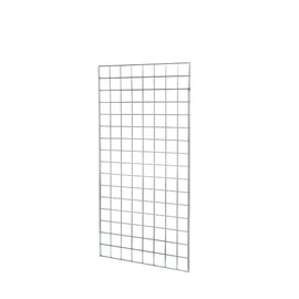 4ft mesh NEW HEAVY DUTY GRID WALL/GRIDWALL MESH CHROME DISPLAY PANEL