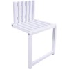 Kelendle Folding Chair Wall-Mounted Invisible Shoe-Changing Stool Made of Solid