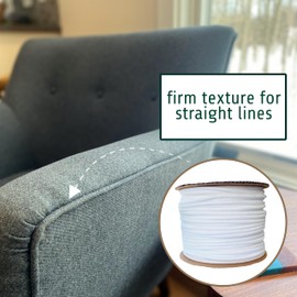 6/32" Firm Synthetic Upholstery Welt Cord, Braided (50 yds)