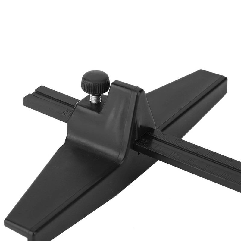Glass Cutter Tool with 3 Carbide Wheels, Strip and Circular