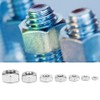 Nikou Hex Nuts, 360 Pieces Stainless Steel Nuts with High