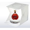 Rotating Display Stand 10'' LED Light Turntable Stand Black Spinning