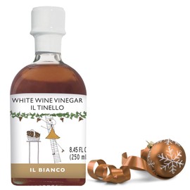 IL TINELLO White Wine Vinegar – Aceto di Vino Bianco, 250ml (8.45 fl oz) – Italian White Grape Vinegar, 7% Acidity, Perfect for Salads & Marinades, Product of Italy