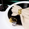 Gold Napkin Rings Set of 20 – Elegant Napkin Holders
