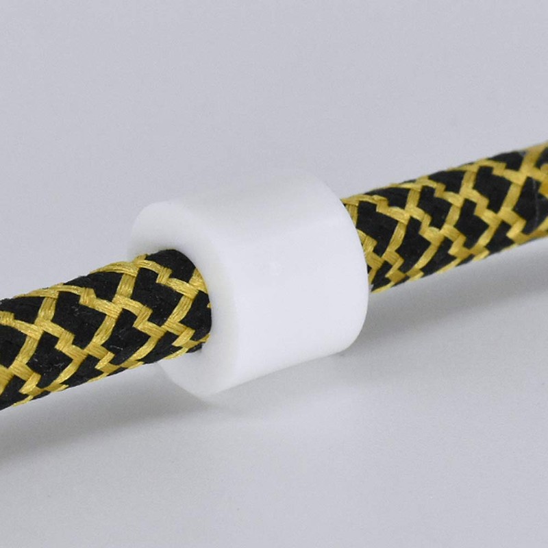 Adjusting Ring White 6.5 mm Plastic 13 x 11 mm