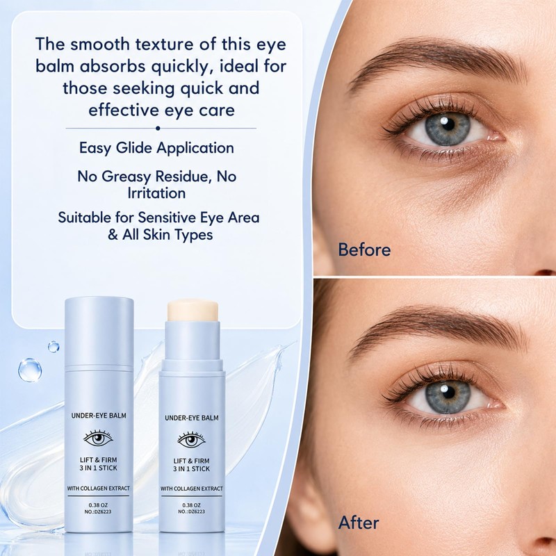 2Pcs Under Eye Balm, Lift & Firm 3-in-1 Multi Balm