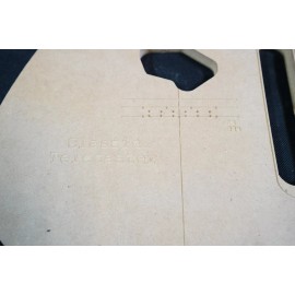 Unbranded Guitar Templates ~ Classic Telecaster ~ 1/2" MDF ~ CNC Router Set w/ Neck