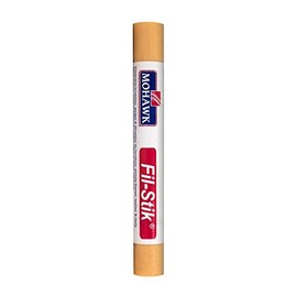 MOHAWK Fill Stick (Fil-Stik) Putty Stick for Wood Repair (Natural Tone)- Rub On Semi-Soft Wax Filler Stick