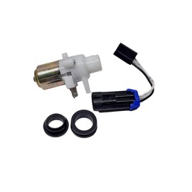 Automann WASHER PUMP Kit HLK7046K (Black, Industrial, Stainless Steel, Windshield Washer Pump)