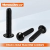 MewuDecor #8-32 x 1-1/4" Truss Head Machine Screws, 304 Stainless