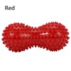 Double Peanut Massage Lacrosse Ball, Spiky Therapy Ball for Leg