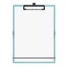 SAX Folding Clipboard Aqua Clipboard A4 to A5 Portrait and