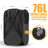 2 Pack Collapsible Backpack Laundry Bag Made by Strong Polyester