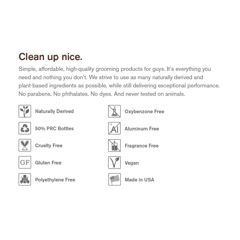 Every Man Jack Face Wash, Natural Menthol, 5.0-ounce