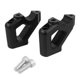 Worldmotop 22mm Motorcycle Handlebar Risers Clamp CNC Handle Bar Mount Clamps Black Riser Inserts For Tiger 900 GT PRO LOW RALLY Tiger900 Tiger850 Tiger 850 Sport 2020-2021