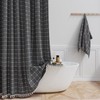 BTTN Extra Long Shower Curtain - 72x84 Inch Long Boho
