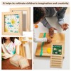 Toddmomy 10 Pcs Unfinished Wood Picture Frames Craft Frames DIY