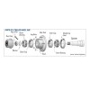 TIMKEN Trailer Hub Wheel TIMKEN Bearing Kit L44649 L68149 NATIONALSeal