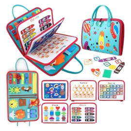 Juguete Tablero Montessori Sensorial Para Niños De Dos Años