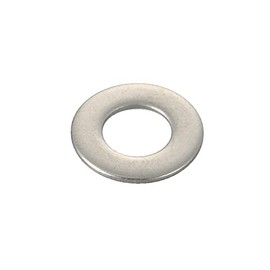 TRUSCO B270002 Flat Washers, Stainless Steel, Size M2, 500 Pieces