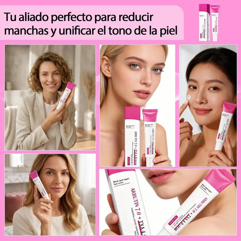 Crema Despigmentante, Hidratante E Iluminadora, 2 Unidades