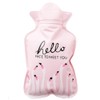 Mini Hot Water Bottle Hot & Cold Relief Plush Rabbit