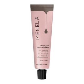 Menela Eyebrow Color Gel – Temporary Brow Enhancer with Jojoba Oil – Mixable Shades – Vegan & Ammonia-Free – Safe for Sensitive Skin – 20 ml (Natural Brown)