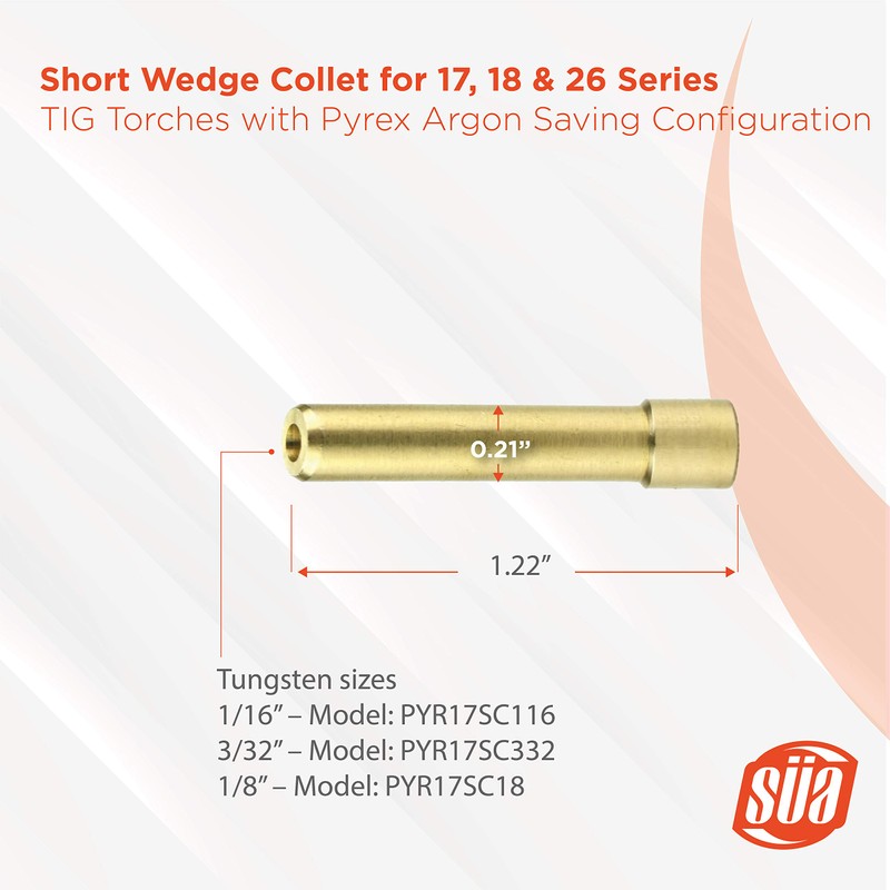 SÜA - Short Wedge Collet for 17, 18 & 26